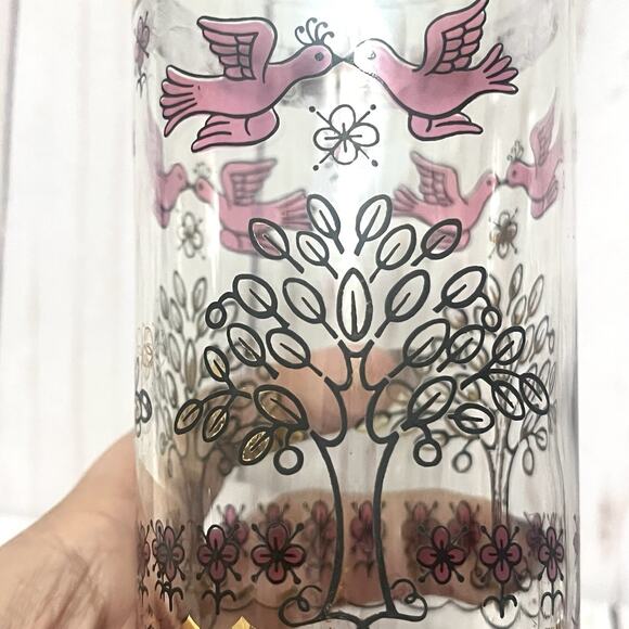 Vintage Gay Fad Garden of Allah High Ball Glasses 6” Tall 12 Oz MCM Set Of 2 - Picture 4 of 13